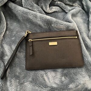 Kate Spade Black Wristlet Wallet